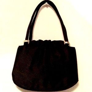 Vintage Ande black evening bag